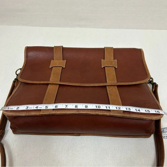 Korchmar Brown Leather Men's Bag